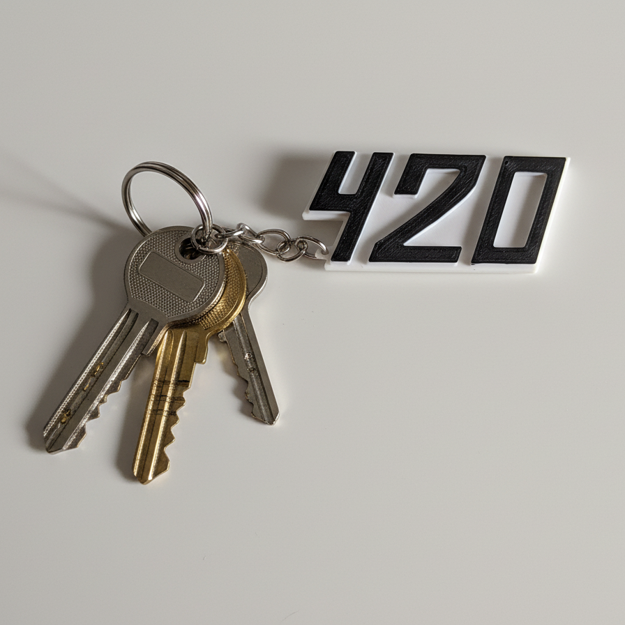 +420 KEYCHAIN